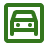 Car icon in green square